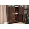 Baxton Studio Fernanda 4-Door Oak Brown Wooden Entryway Shoes Storage Tall Cabinet 118-6512 - alternate 9